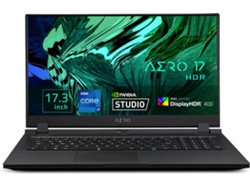 Portátil Gaming GIGABYTE Aero 17 HDR XD-73ES544SP (Intel Core i7-11800H - NVIDIA GeForce RTX 3070 - RAM: 32 GB - 1 TB SSD - 17.3'')
