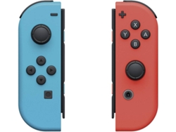 Joy Controller NINTENDO Switch (Set Izda/Dcha) Azul Rojo — Nintendo Switch | Azul y Rojo