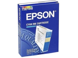 Cartucho de tinta original EPSON, S020130 110 ml, Cian, C13S020130