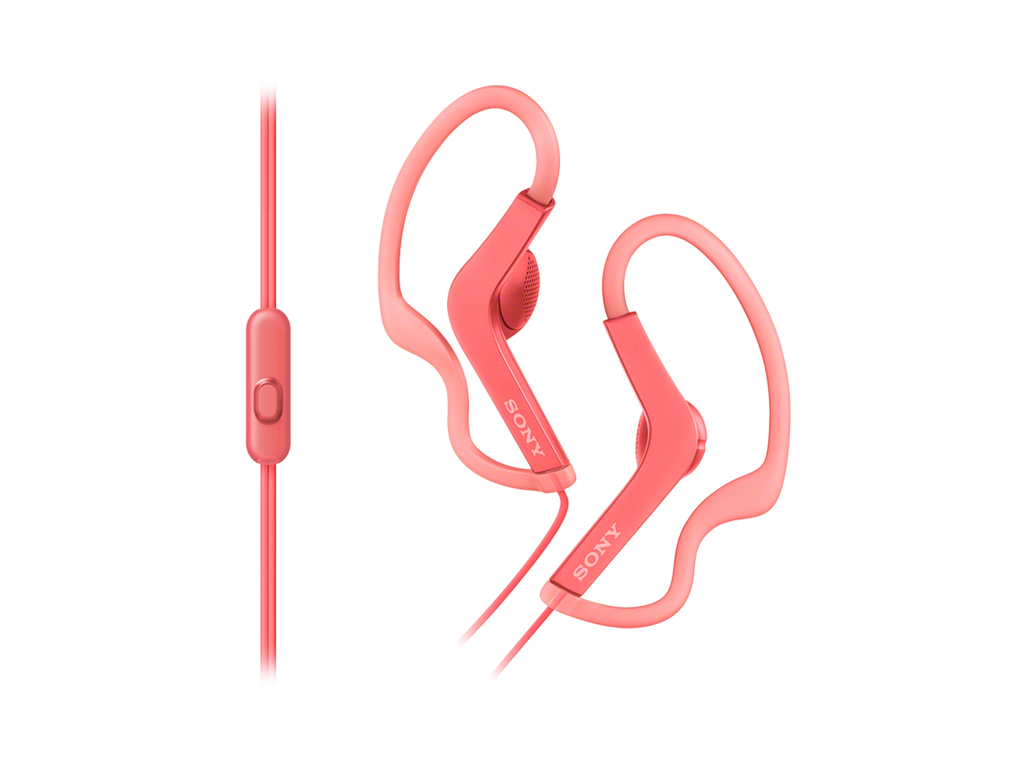 Auriculares con Cable SONY Mdras210Ap (In Ear - Micrófono - Rosa)