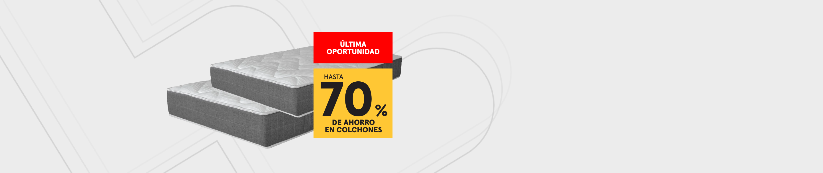 ¡Renueva tu descanso con un hasta un 70% de ahorro!