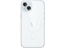 Funda APPLE iPhone 15 Plus Clear Case com MagSafe (Transparente)