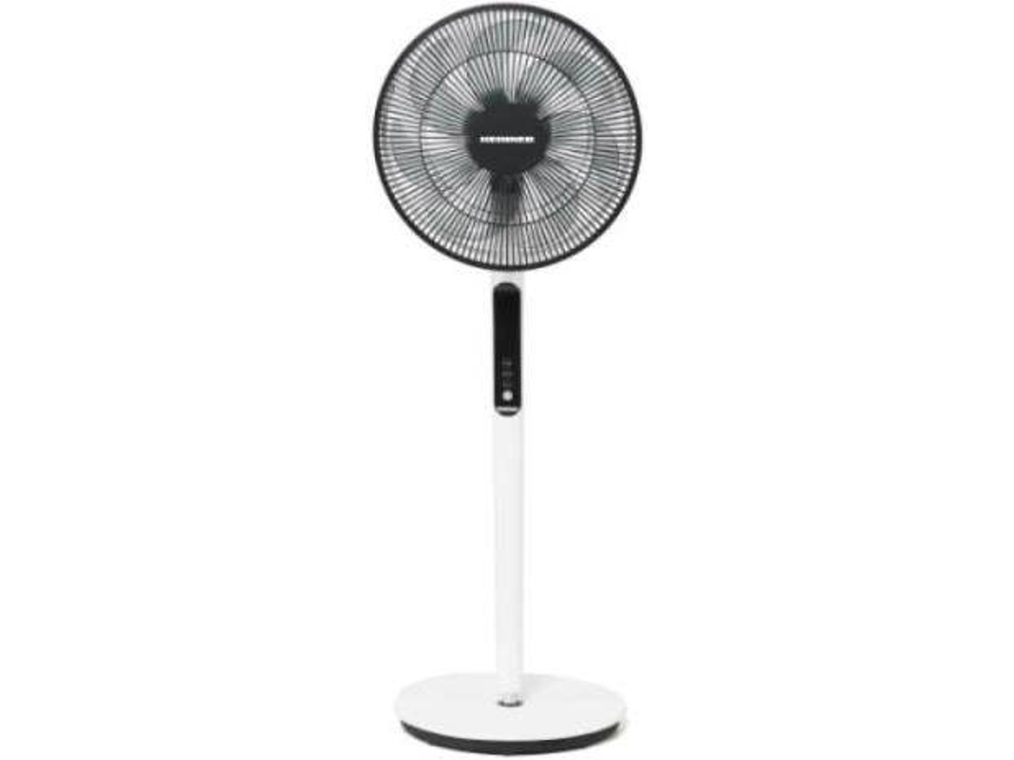 Ventilador de Pie HEINNER Stand Inteligente (9 Velocidades - 40 cm - Blanco)