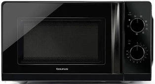 Microondas TAURUS Ready Black (20 L - Con Grill - Negro)