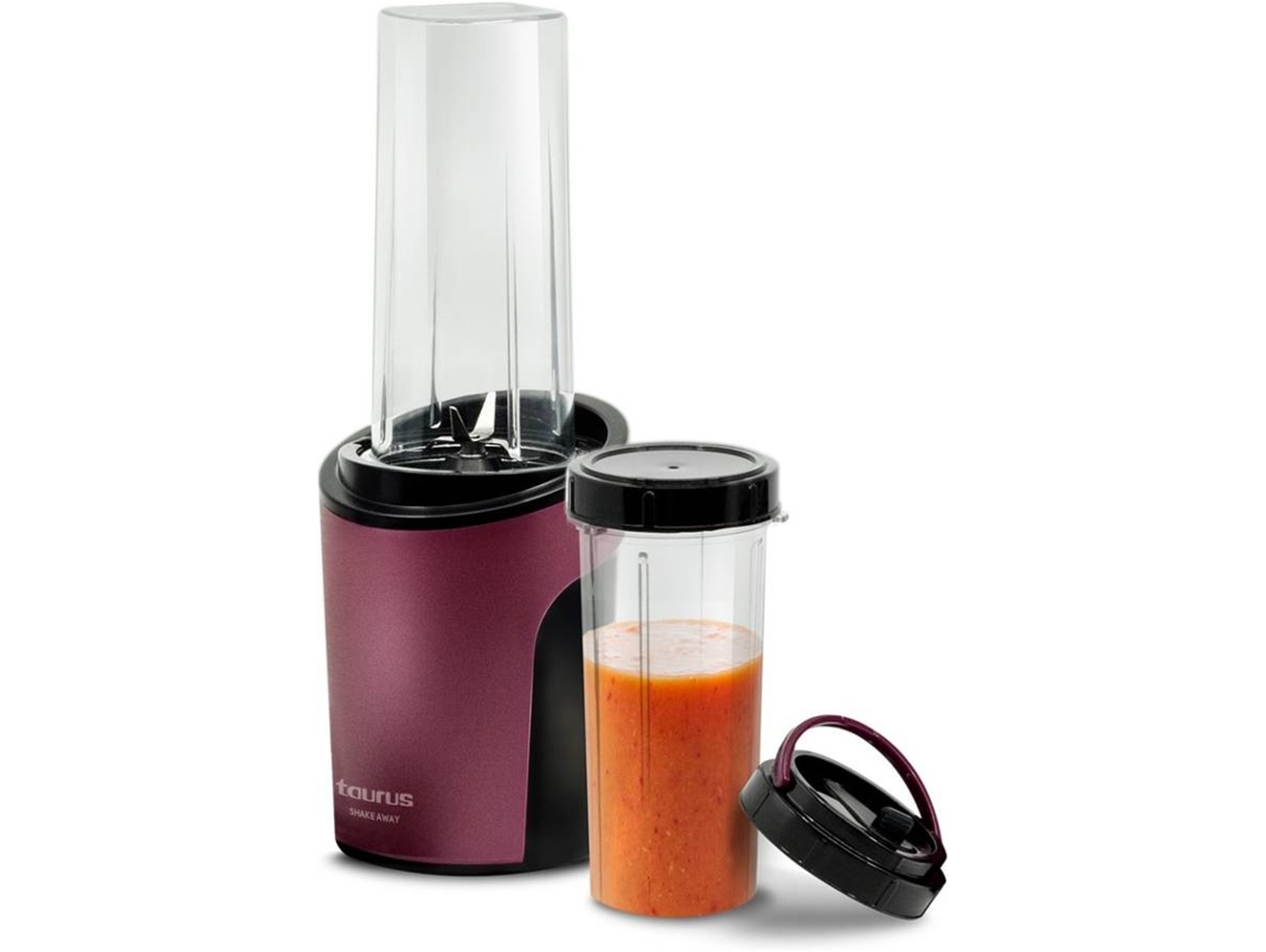 Batidora de Vaso TAURUS Shake Away (450 W - 0.6 L - PÃºrpura)