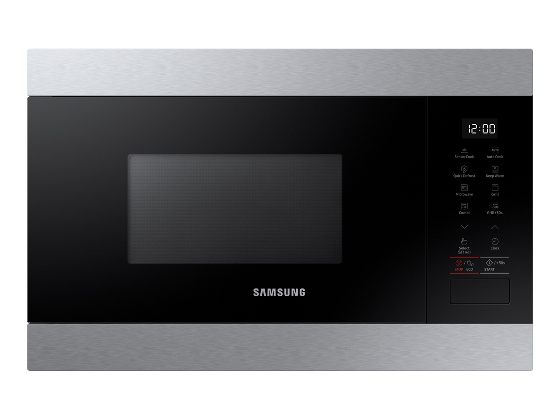 Microondas Integrable SAMSUNG MG22M8274CT (22 L - Con Grill - Acero inoxidable)