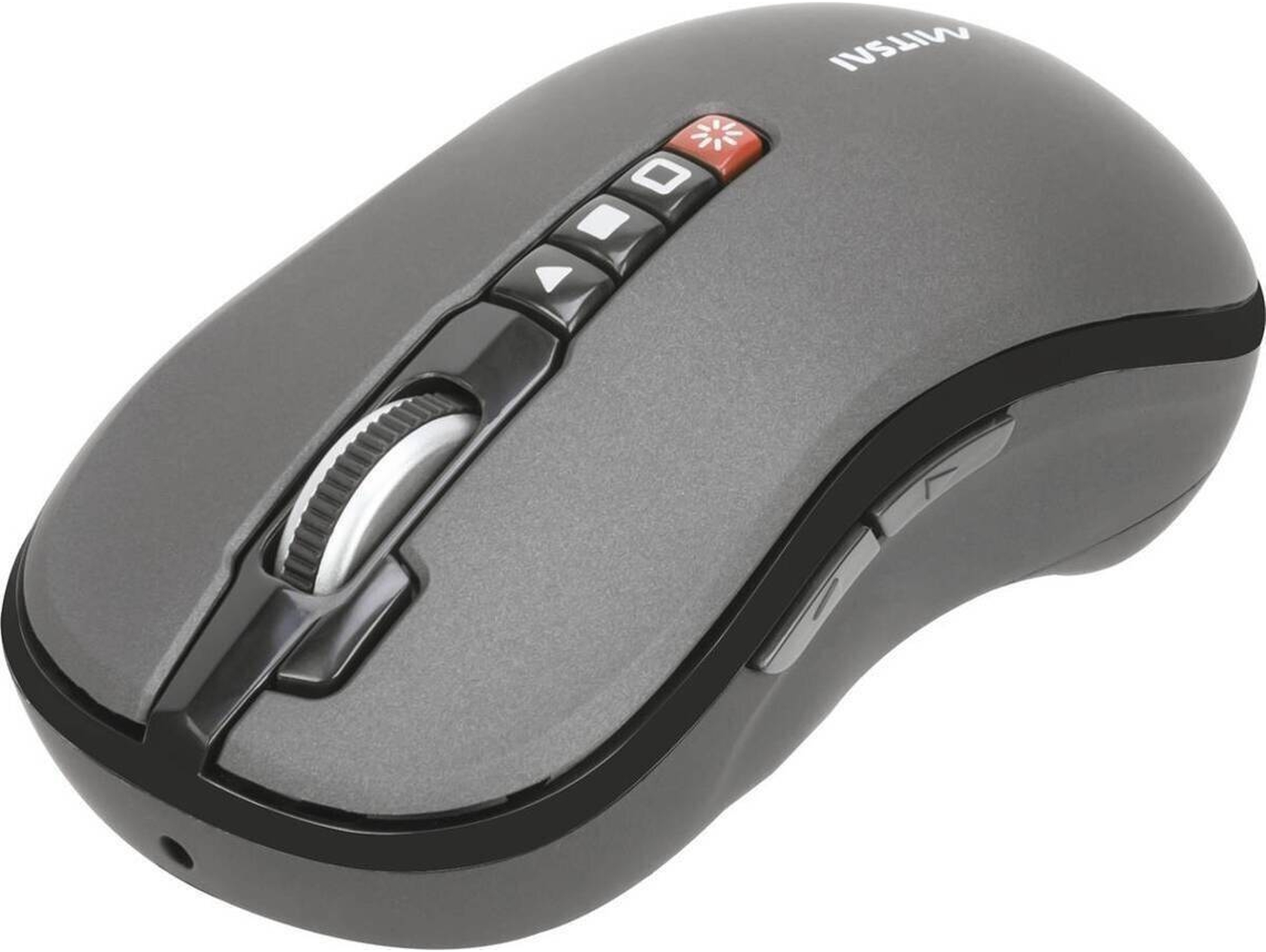 Ratón MITSAI R760 (Inalámbrico - 1600 dpi - Gris)