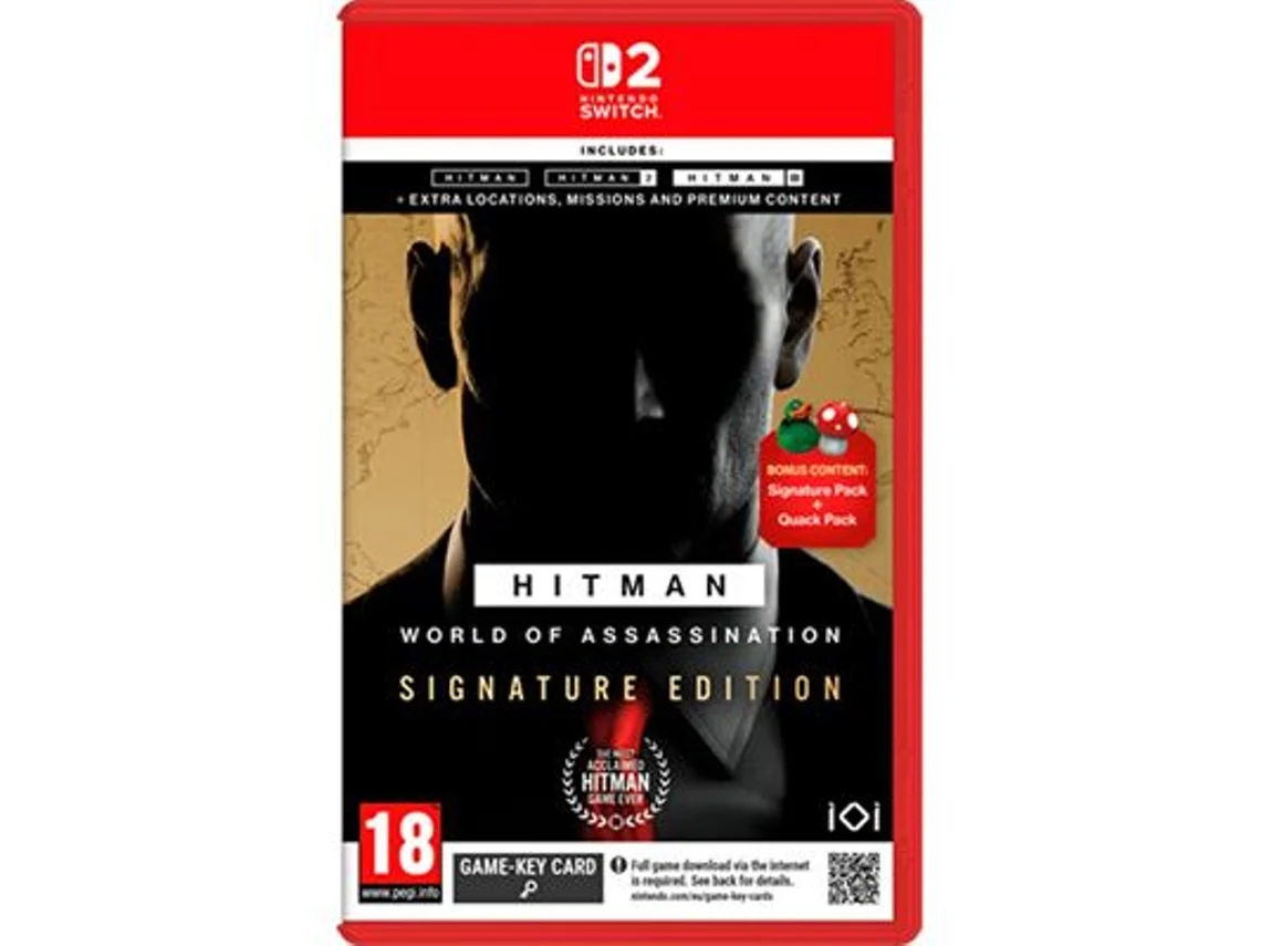 Juego Nintendo Switch 2 Hitman World Of Assassination Sign