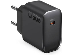 Cargador de pared SBS USB-C (45W - Negro)
