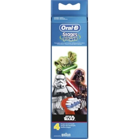 Recambio de Cepillo Eléctrico ORAL-B Kids Star Wars EB10-4 (4 unidades)