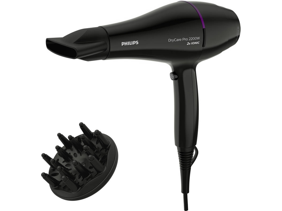 Secador de Pelo ROWENTA Volumizer CV6130F0 (2300 W - 3 Niveles de  temperaturas)