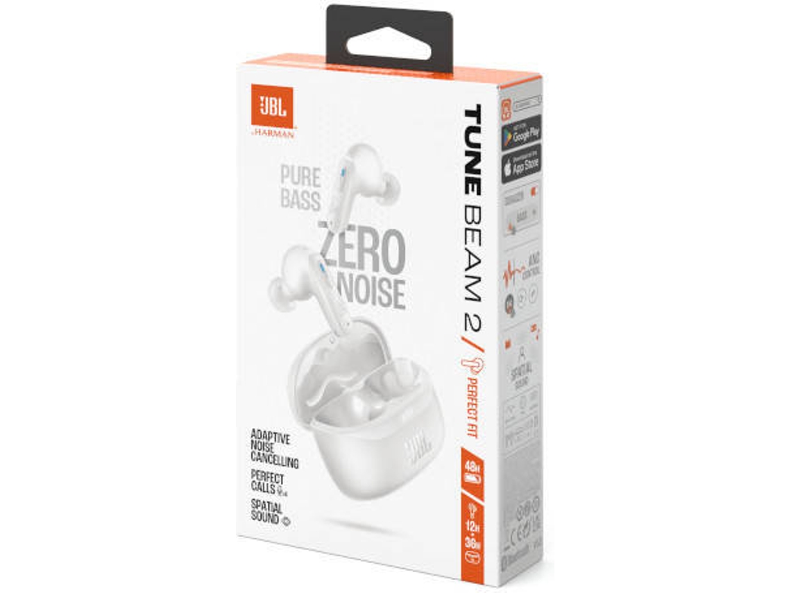 Auriculares Bluetooth True Wireless JBL TUNE BEAM 2 (In Ear