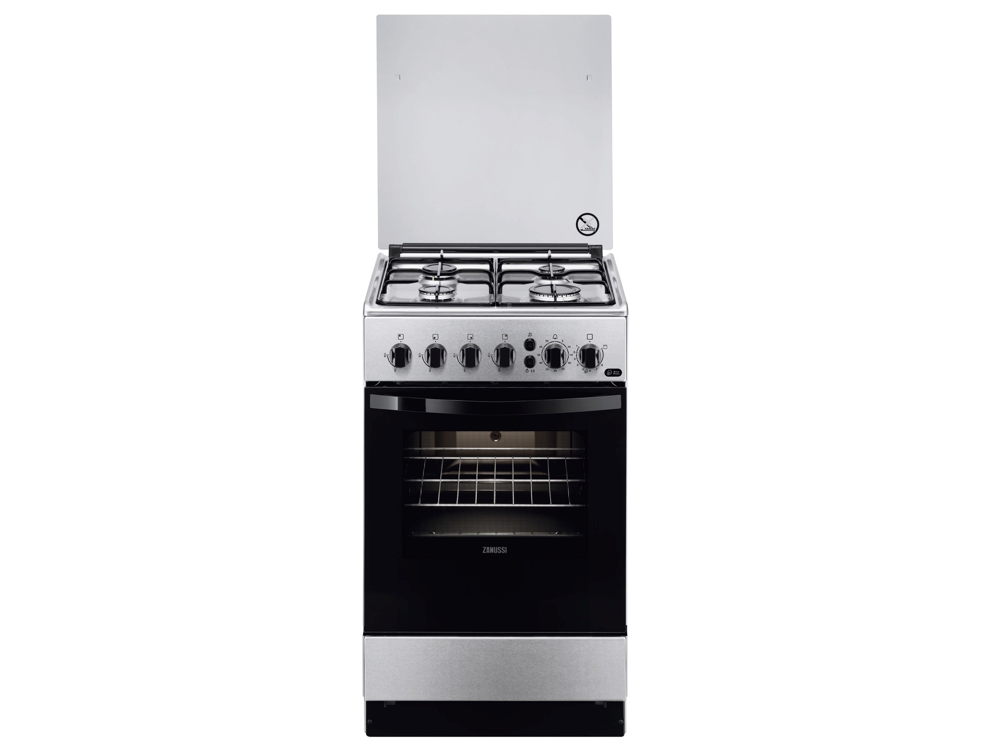 Cocina ZANUSSI ZCG212G1XA (51 L - Butano-propano - Inox)