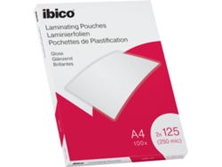 Fundas de Plastificar IBICO Pouch A4 125 Mic