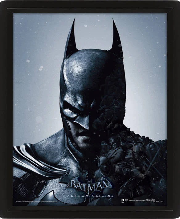 Cartel 3D SHERWOOD DC Batman Arkhan Origins