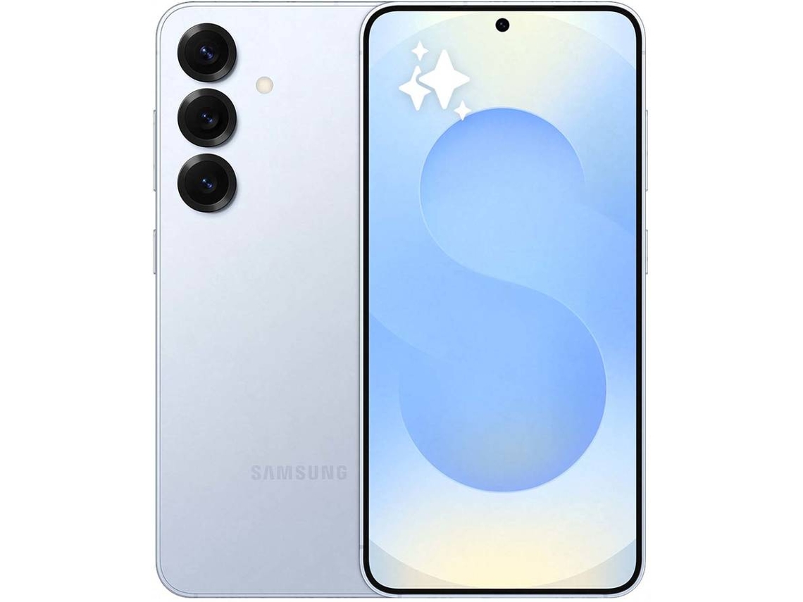Smartphone SAMSUNG Galaxy S25 (6.2'' - 12 GB - 128 GB - Azul Hielo)