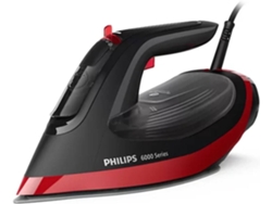 Plancha de Vapor PHILIPS DST6130/40 Serie 600 (Chorro de Vapor: 220 g/min - Base: Optimal Temp)