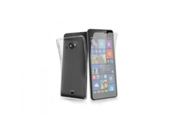 Carcasa y protector de pantalla SBS Aero Microsoft Lumia 535 transparente