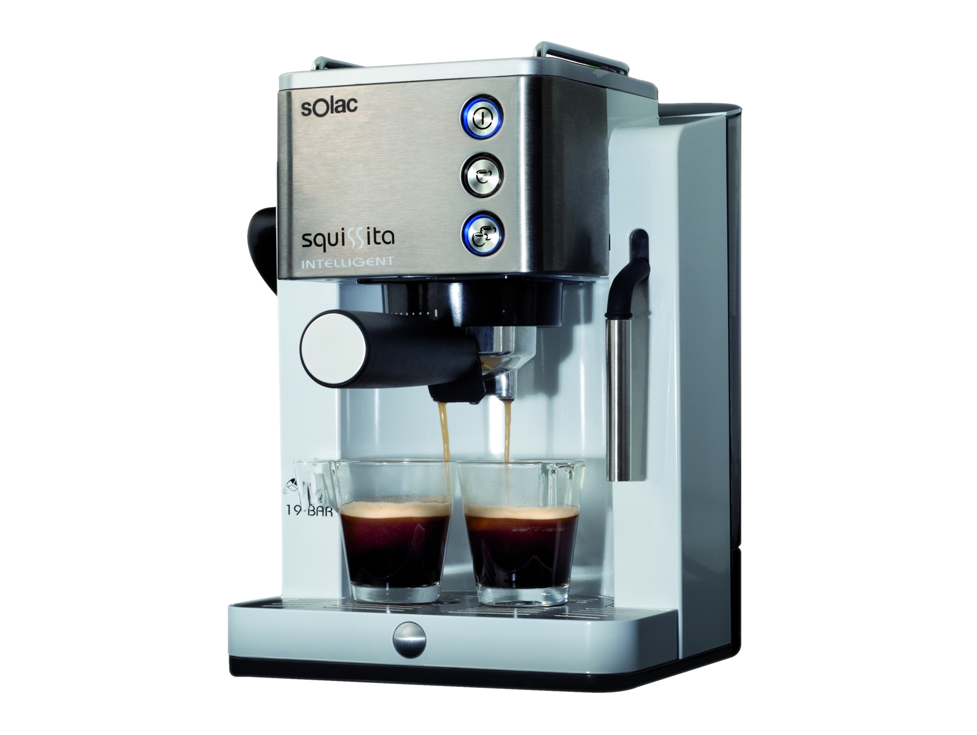 Cafetera SOLAC SOLAC - CE4492 (19 bar - Café molido y en monodosis)