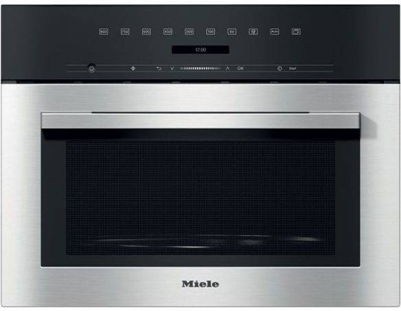 Microondas Integrable MIELE M 7140 TC EDST/CLST (46 L - Sin Grill - Inox)