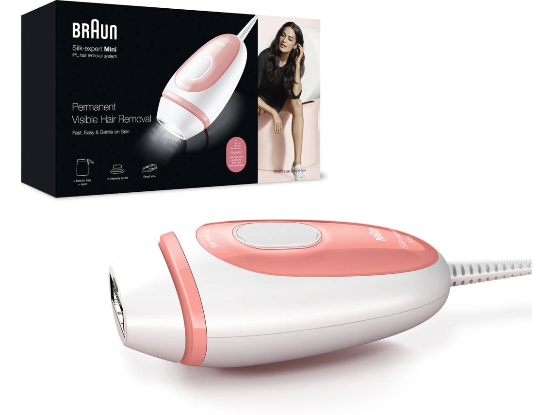 Depiladora Luz Pulsada BRAUN Silk Expert Mini PL1000 (IPL - Recargable)