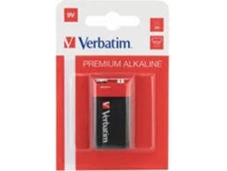 Pila No Recargable VERBATIM 9V 6LR61 (1 unidad)
