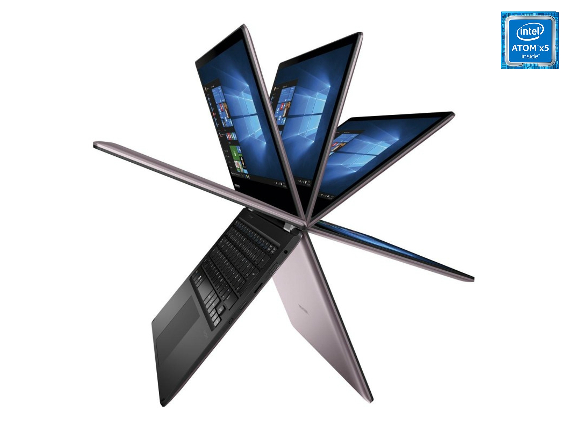 Portátil Convertible 2 en 1 MEDION E2221T-MD60690 (11.6'' - Intel Atom x5-Z8350 - RAM: 4 GB - 64 GB eMMC - Intel HD 400)