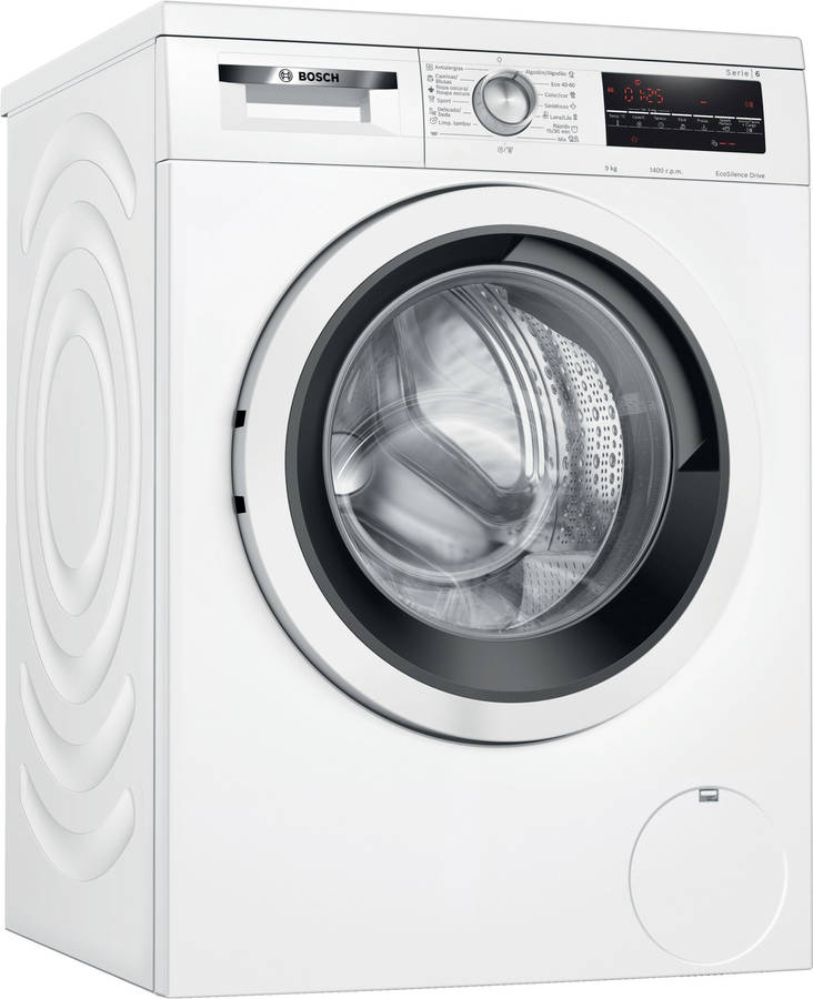 Lavadora BOSCH WUU28T71ES (9 kg - 1400 rpm - Blanco)