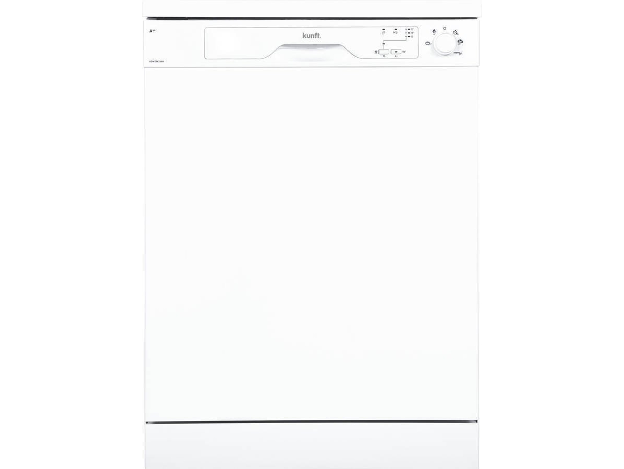 Lavavajillas KUNFT KDW2743 WH (Reacondicionado Grado B - 12 cubiertos - 60 cm - Blanco)