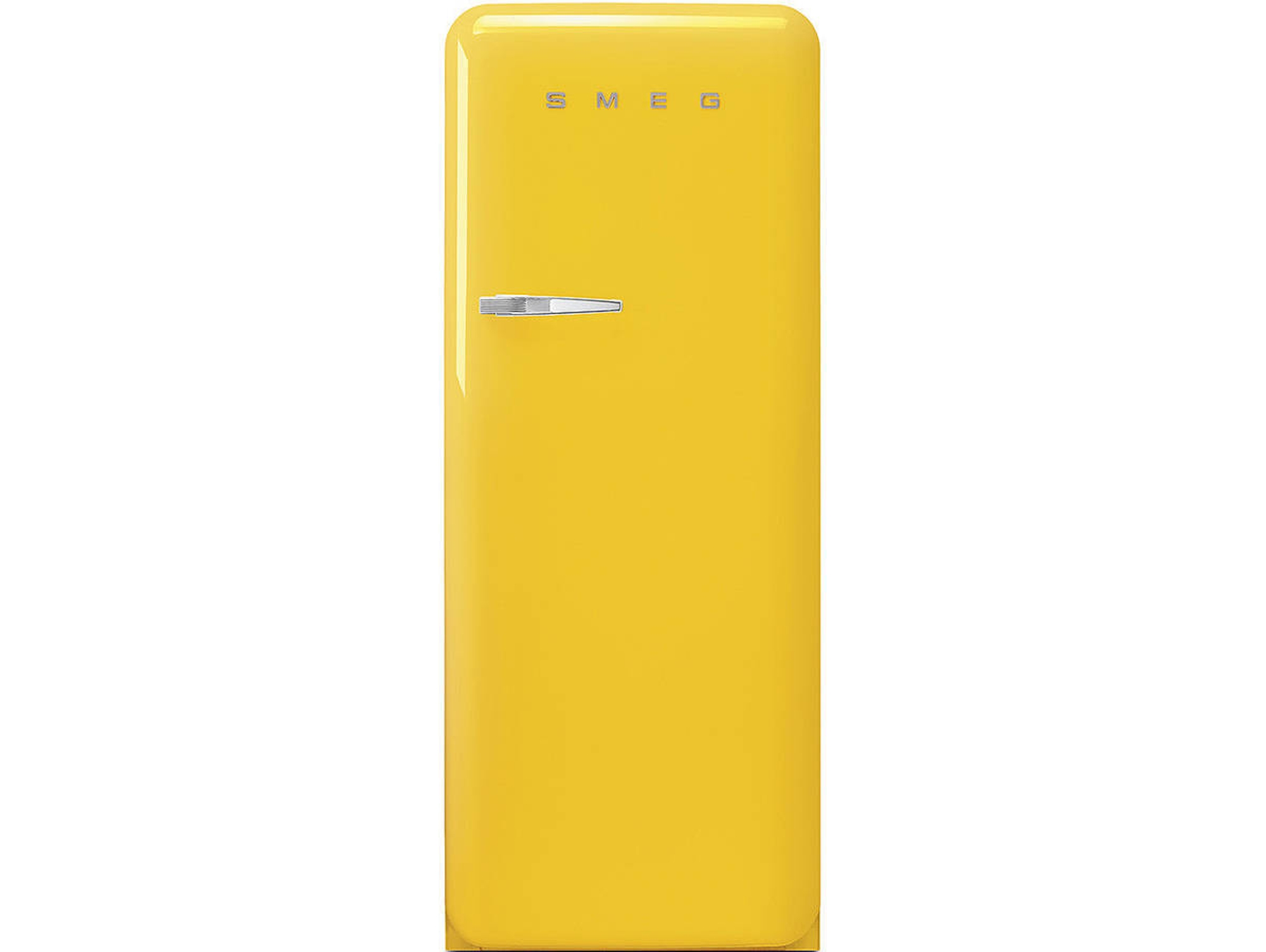 Frigorífico 1 puerta SMEG Anni 50 FAB28RYW3 (Circulación dinámica - 153 cm - 270 L - Amarillo)