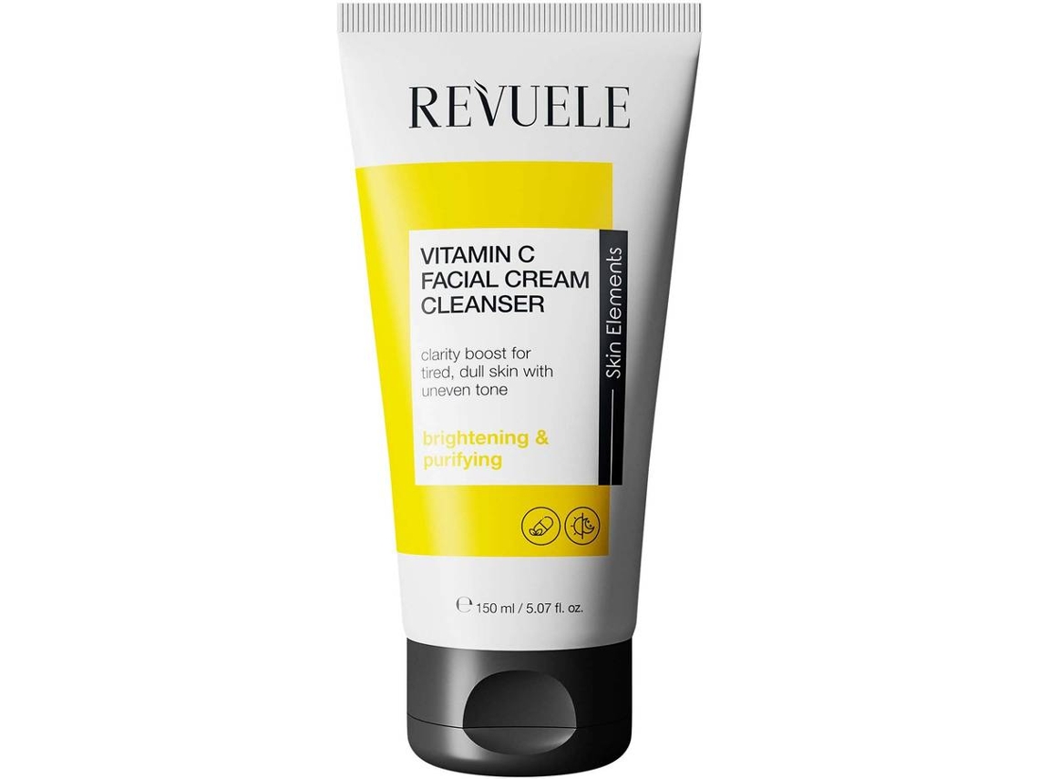 Crema de Limpieza Facial REVUELE Vitamin C (150 ml)