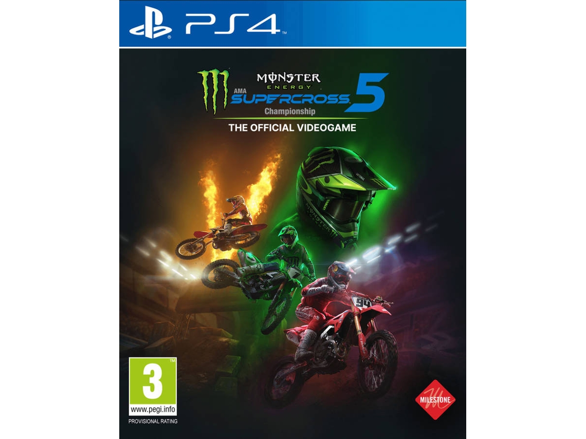 Juego PS4 Monster Energy Supercross 5