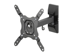 Soporte TV VIVANCO Pared (Multimovimiento - 12" a 43"- Peso Máximo: 25 kg)