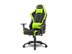 Silla Gaming SHARKOON Skiller SGS2 (Elevador a Gas Clase 4 - Negro y Verde)