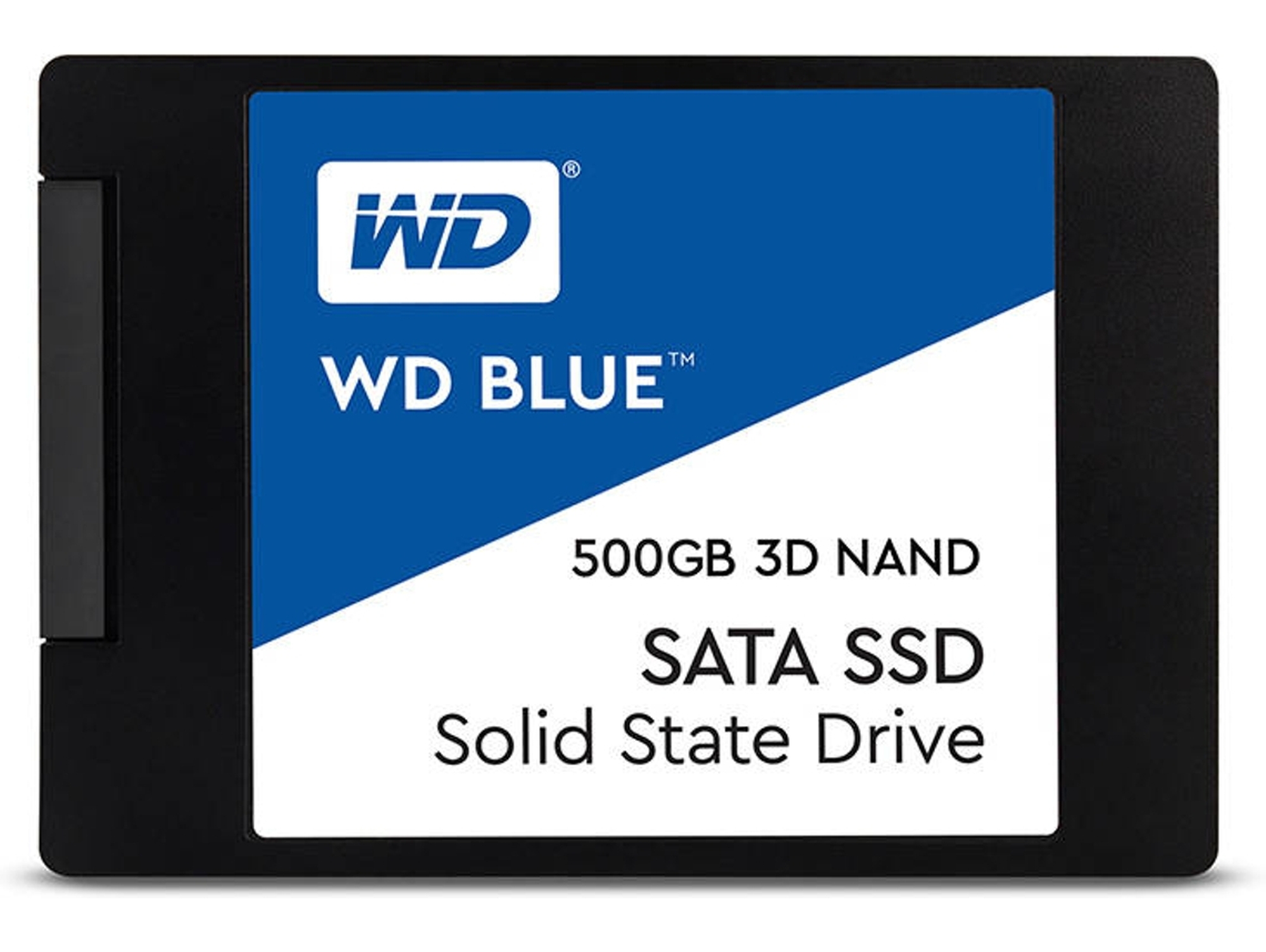 Disco SSD WESTERN DIGITAL Blue Sata 500GB 3D NAND (500 GB - SATA - 560 MB/s) | Worten Canarias
