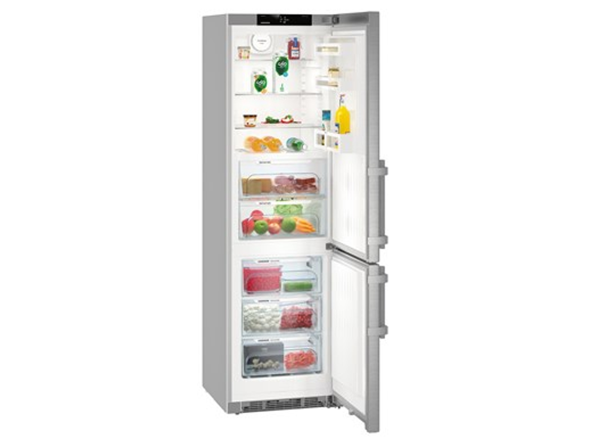 Frigorífico Combi LIEBHERR CBNEF-4815-20 001 (No Frost - 201 cm - 343 L - Inox)