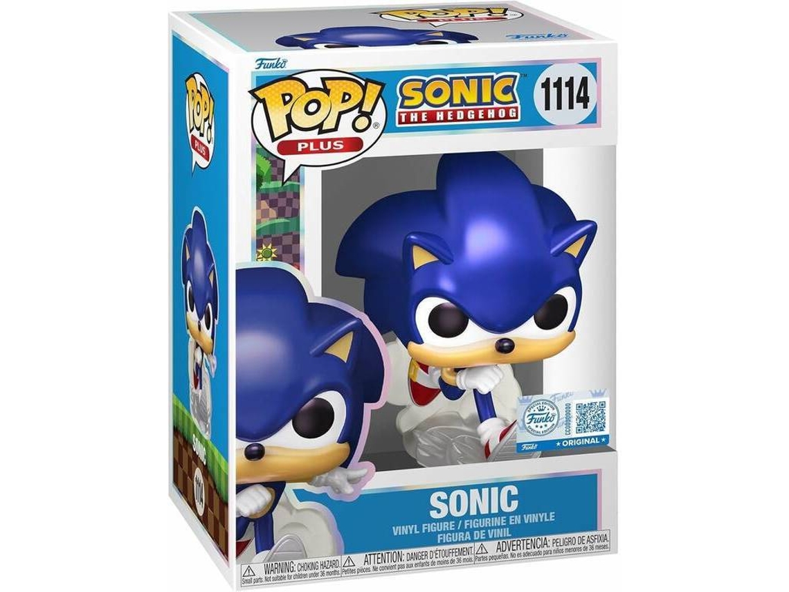 Figura FUNKO Pop! Plus: Sonic The Hedgehog - Sonic (Posible Chase)