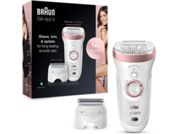 Depiladora BRAUN Silk Épil 9720 Solo (Arranque - Multi-zonas - Recargable)
