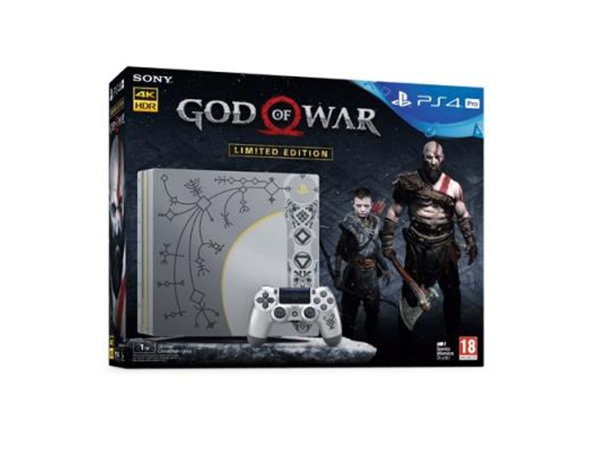 Consola PS4 Pro + God of War (1 TB)