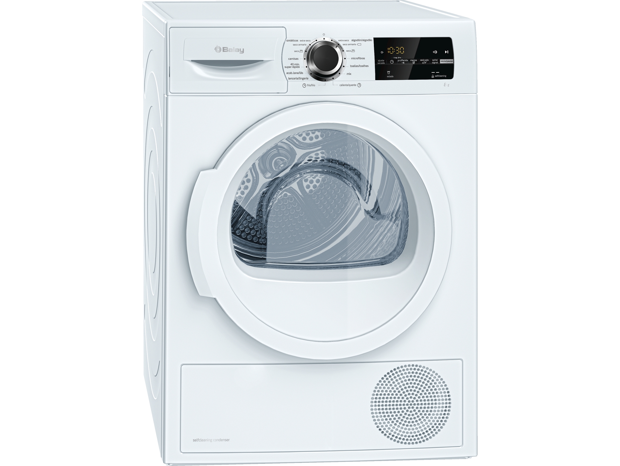 Secadora BALAY 3SB988B (8 kg - Condensación - Blanco)