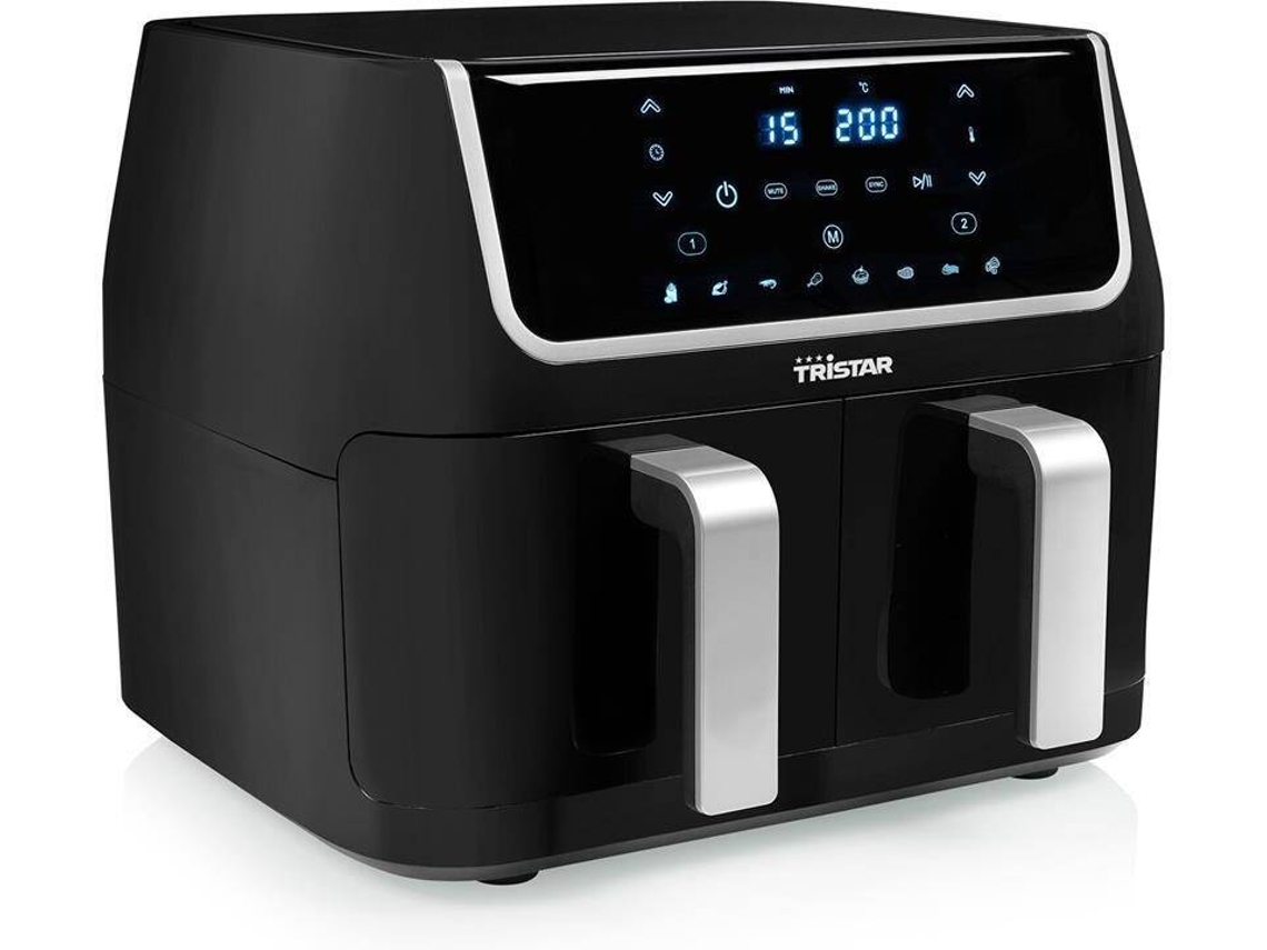 Freidora sin Aceite TRISTAR FR-6970 Doble 2x4.5L (9L - Negro)