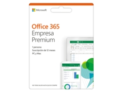 Software MICROSOFT Office 365 Business (1 Dispositivo - 1 Año - PC y Mac)