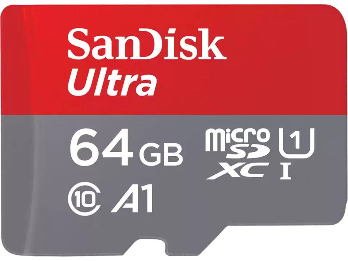 Tarjeta de Memoria  SANDISK ULTRA Micro SDXC (64GB - 100 MB/s)