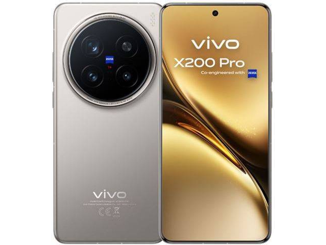 Smartphone VIVO X200 Pro (6.78'' - 16 GB - 512 GB - Titanio)
