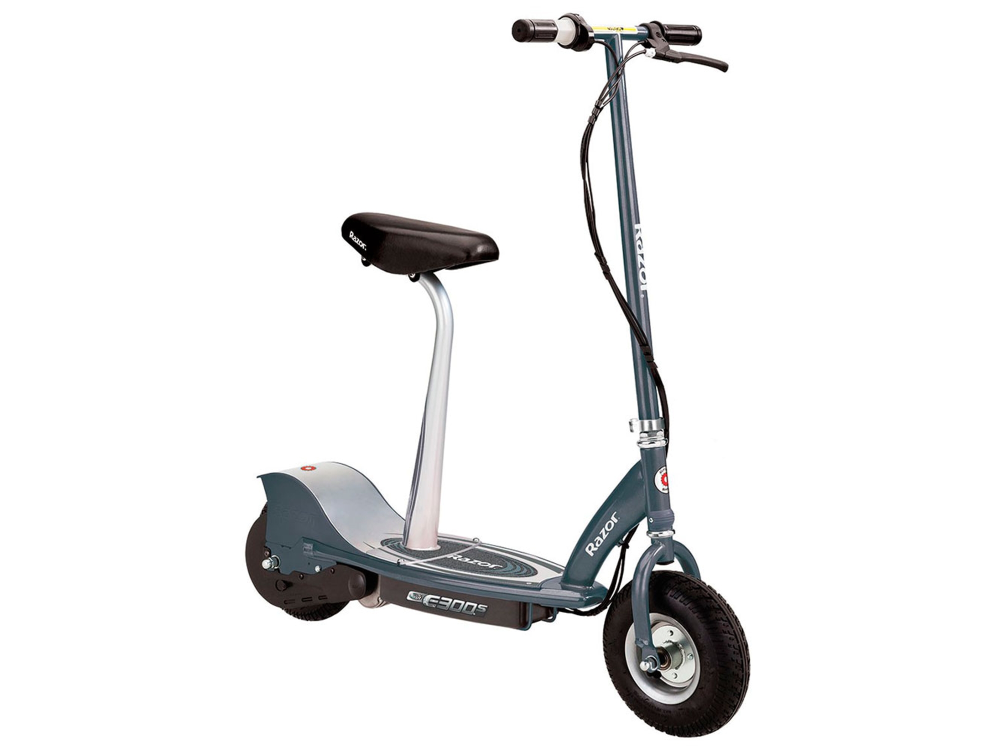 Patinete Elétrico RAZOR E300 (300 W - Autonomía: 20 Km - Gris)