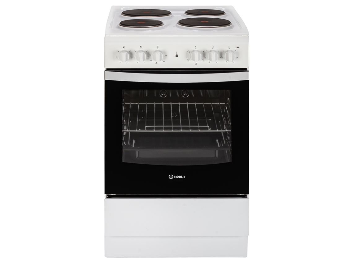 Cocina INDESIT IS5E4KHW (61 L - Focos Eléctricos  - Blanco)