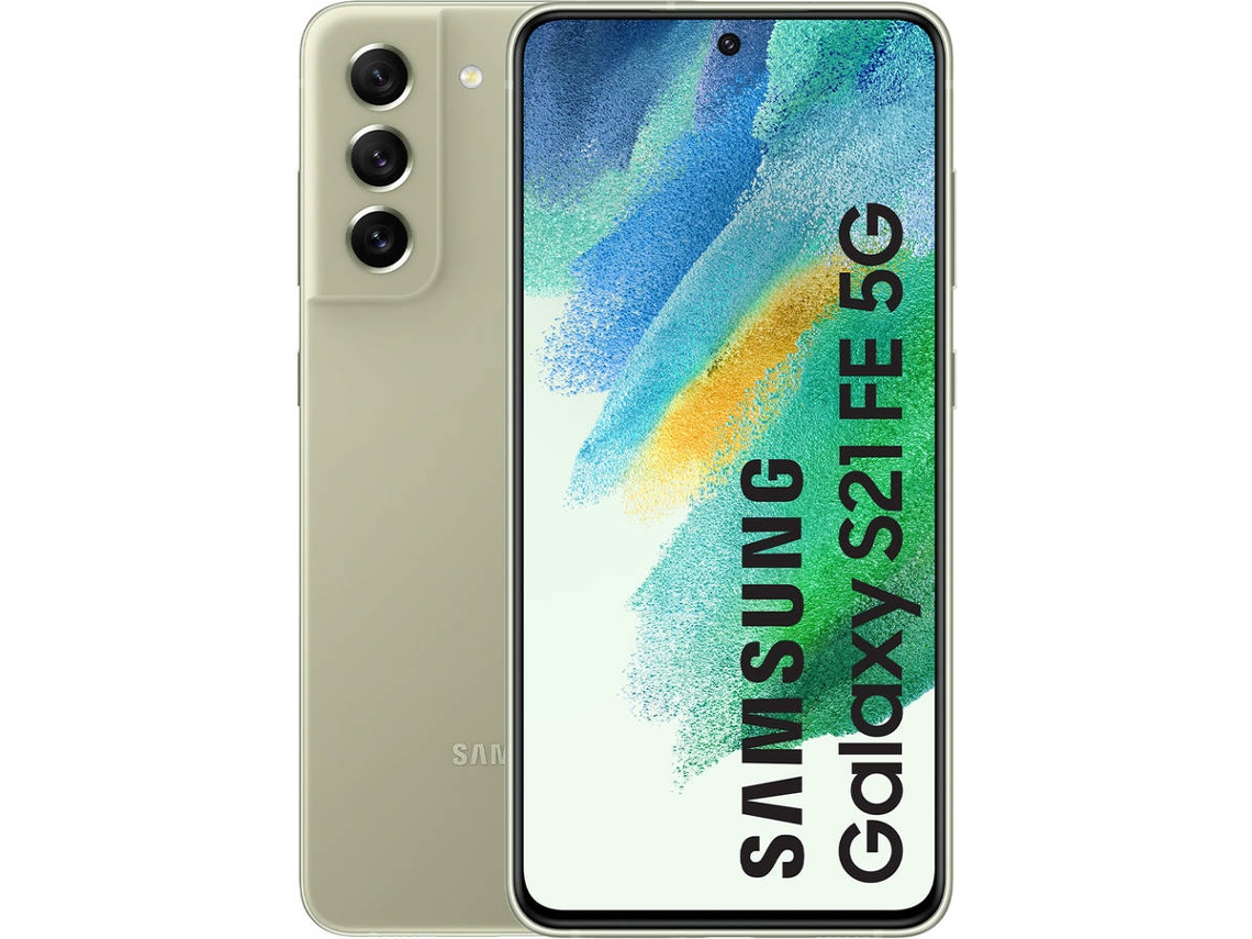 Smartphone SAMSUNG Galaxy S21 FE 5G (6.4'' - 8 GB - 256 GB - Verde)