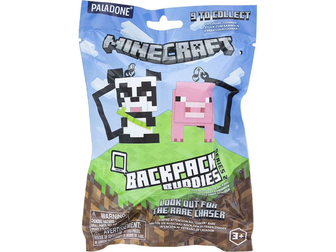 Llaveros PALADONE Minecraft Backpack Buddies Multicolor