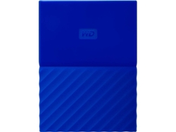 Disco HDD Externo WESTERN DIGITAL My Passport 3 TB (Caja Abierta - Azul - 3 TB - USB 3.0)