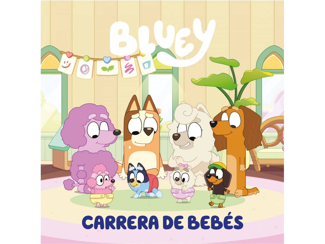 Libro Bluey. Un cuento - Carrera de bebés (edición en español) de Bluey (Español)